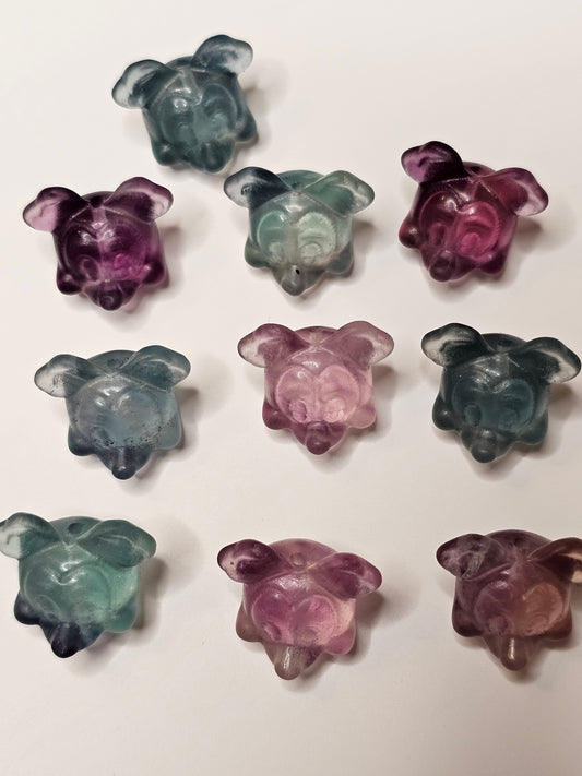 Boy Mouse Flourite Charm