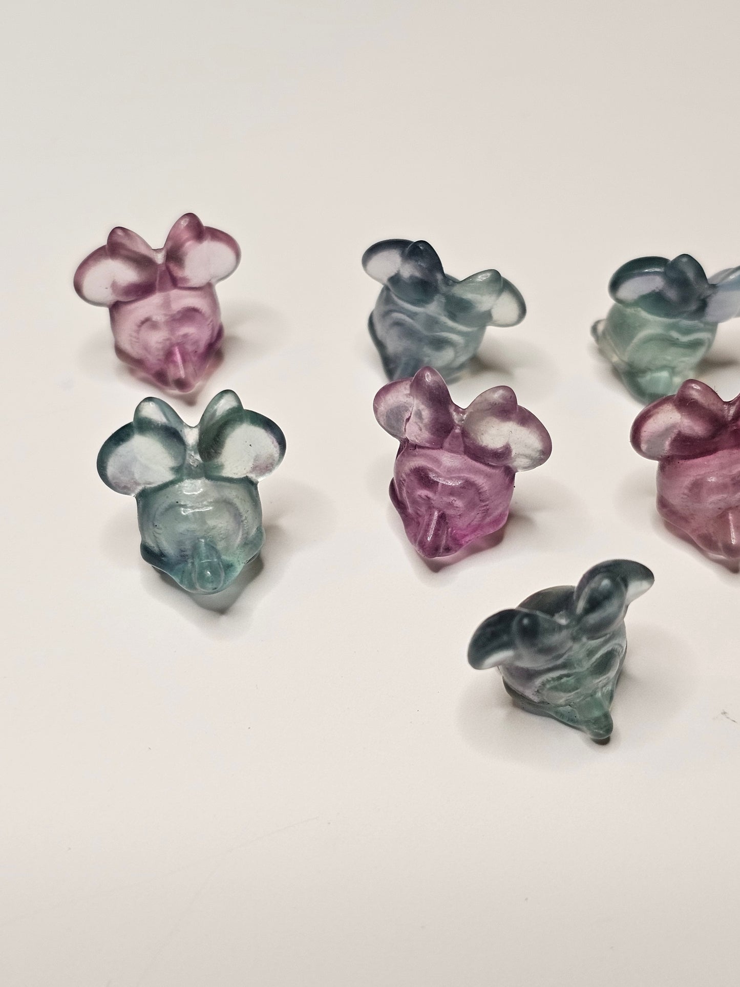 Girl Mouse Flourite Charm