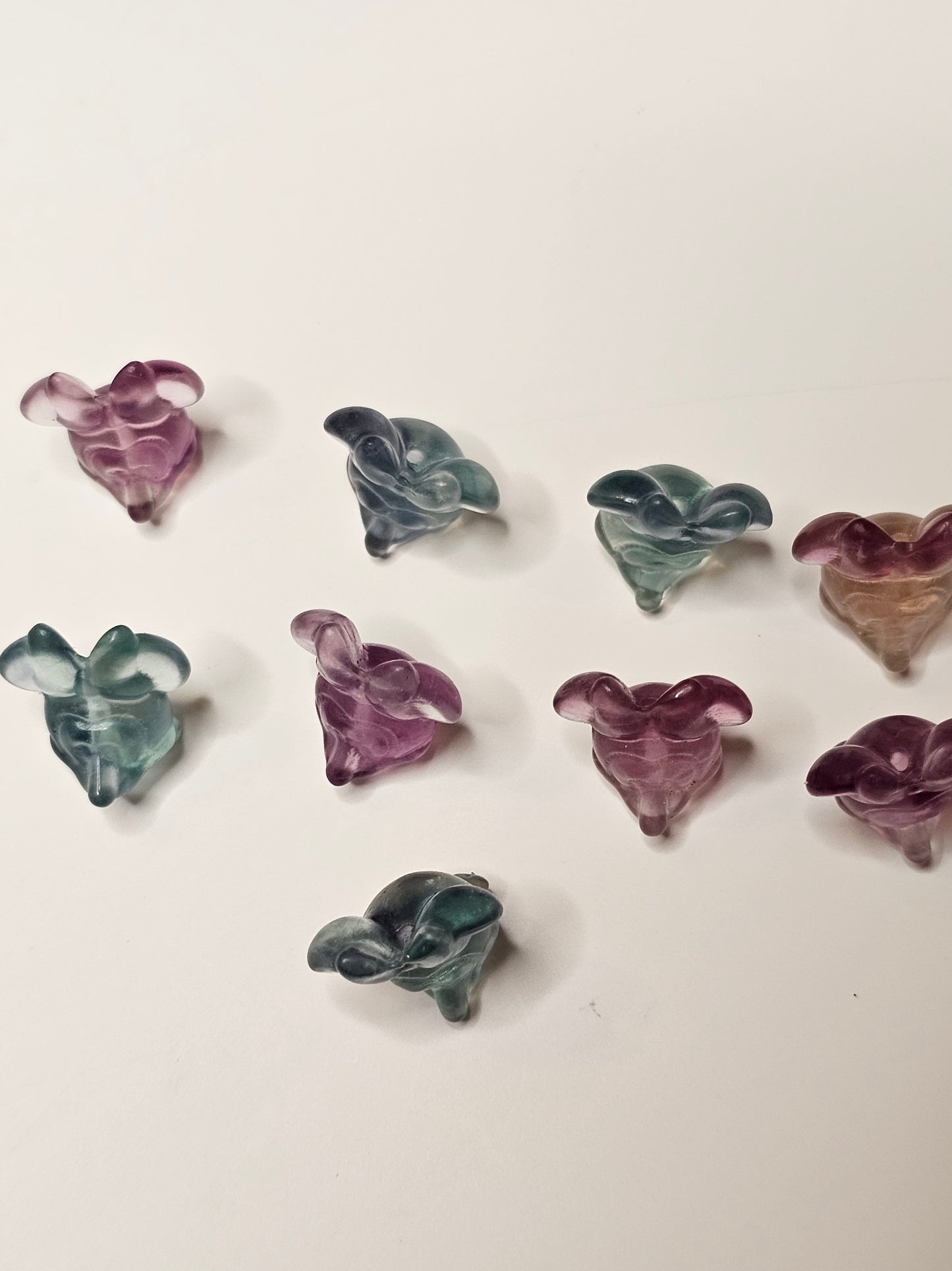 Girl Mouse Flourite Charm