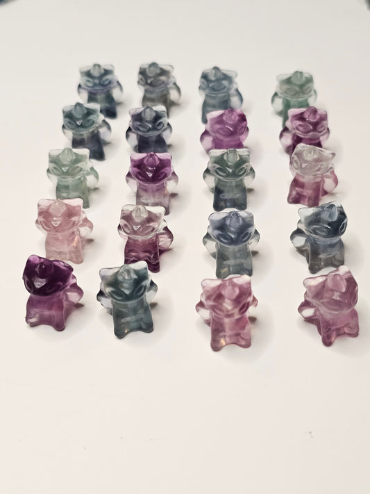 Dragon Flourite Charm