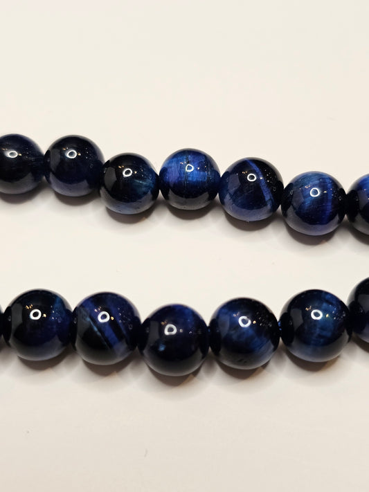 Blue Tiger's Eye dyed