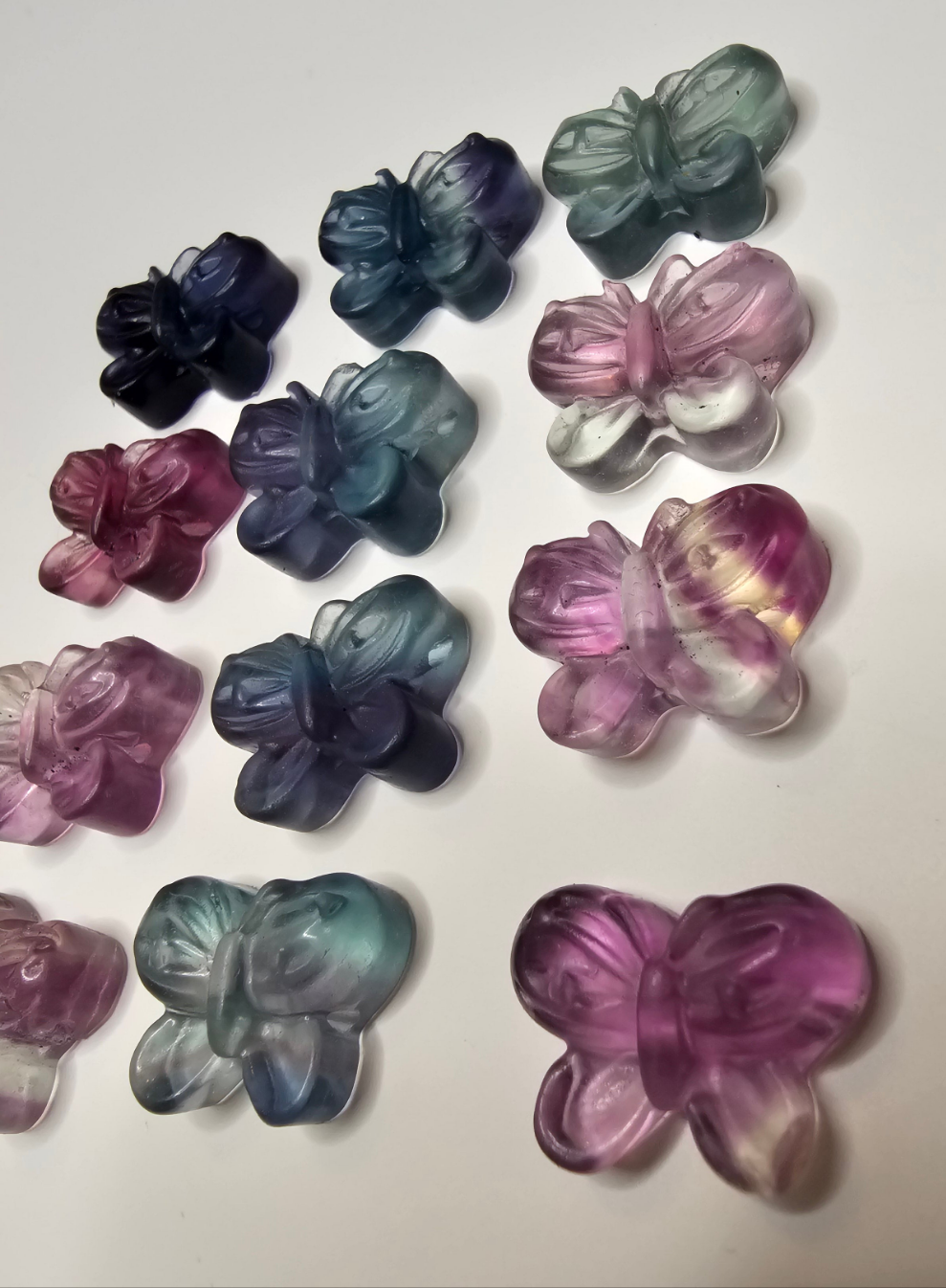 Butterfly Flourite Charm