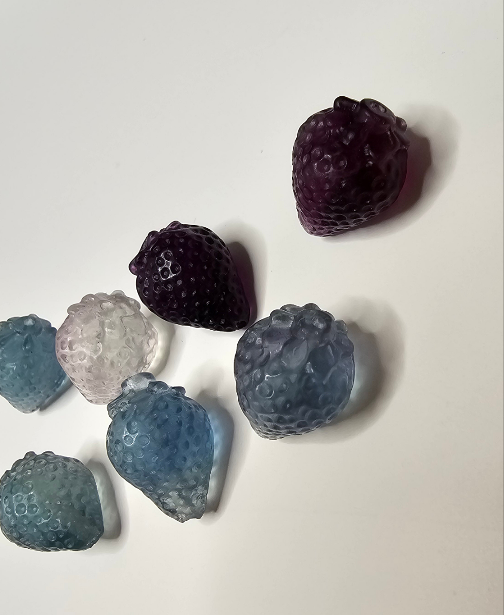 Strawberry Flourite Charm