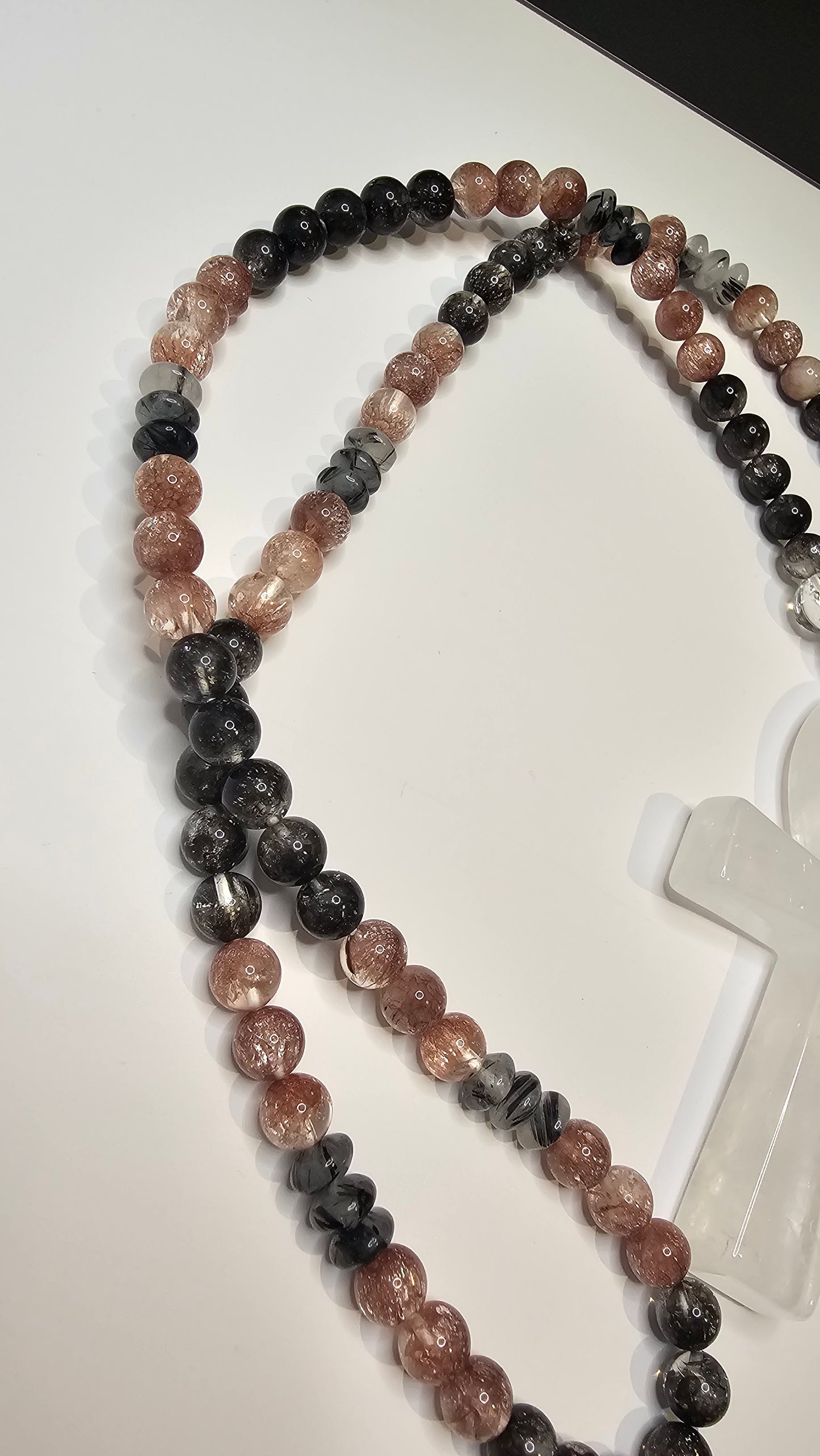 Clear quartz Ankh necklace
