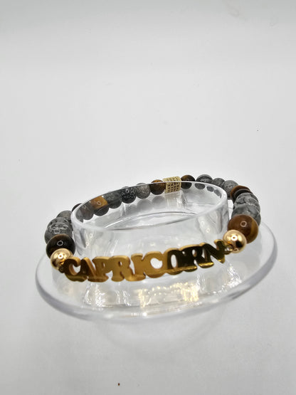 Capricorn zodiac bracelet