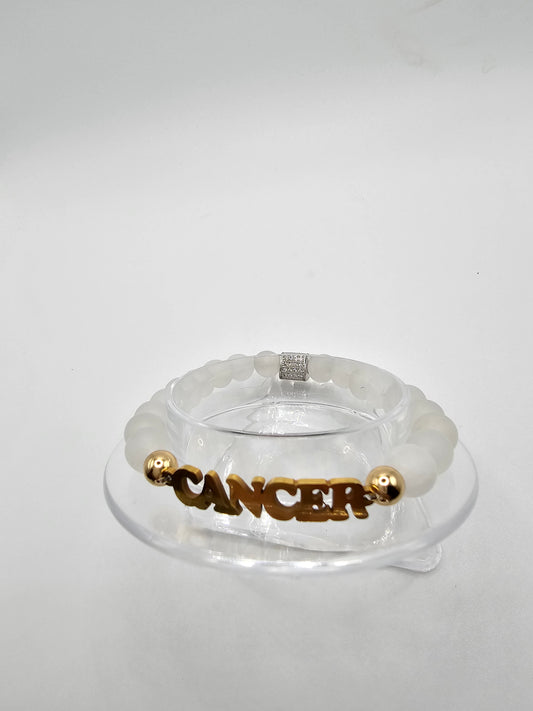 Cancer zodiac bracelet