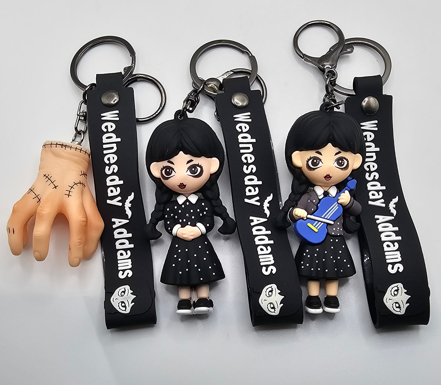 Wednesday Addams Keychains