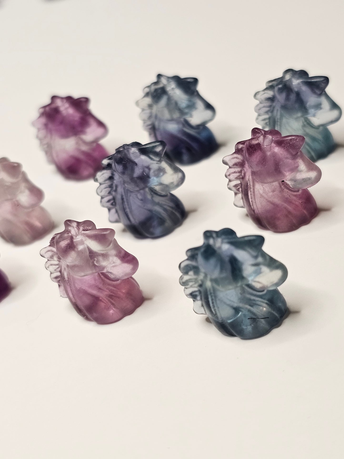 Unicorn Flourite Charm
