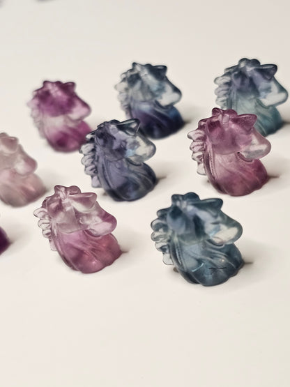 Unicorn Flourite Charm