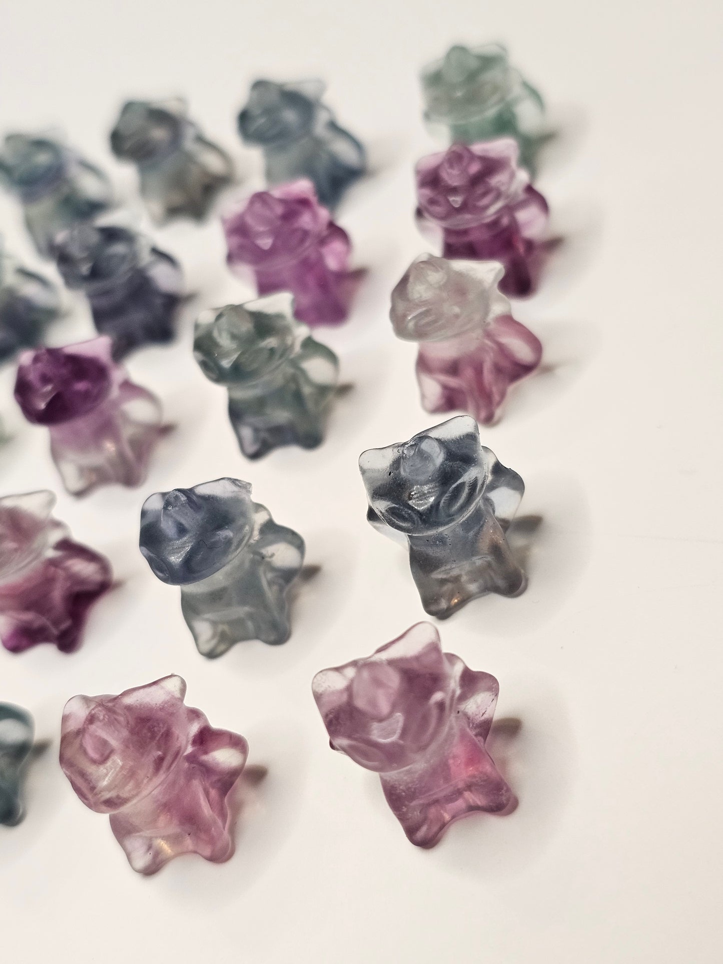Dragon Flourite Charm