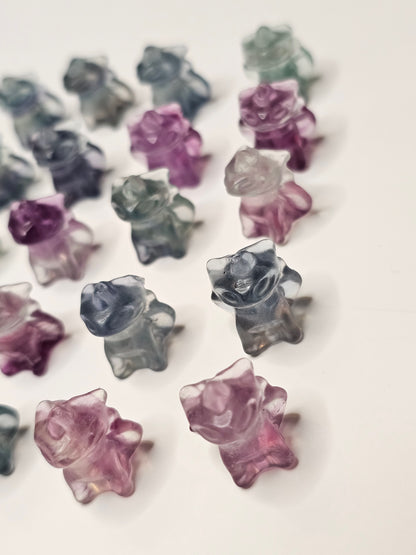 Dragon Flourite Charm