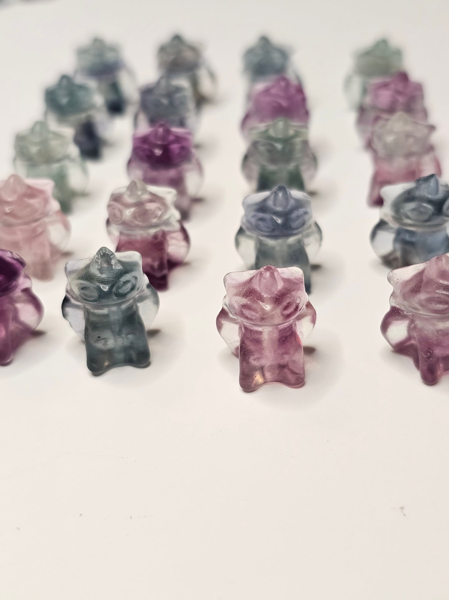 Dragon Flourite Charm