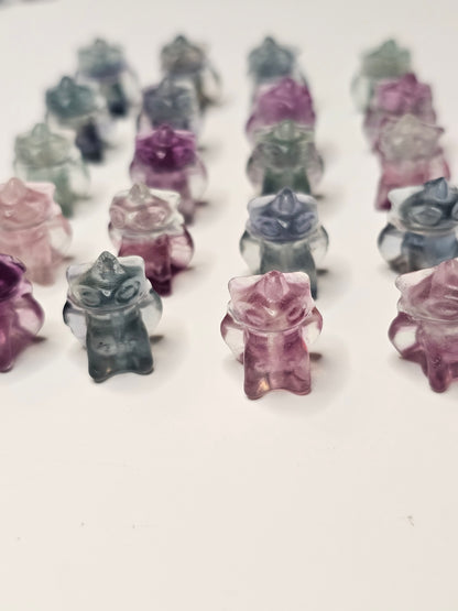 Dragon Flourite Charm