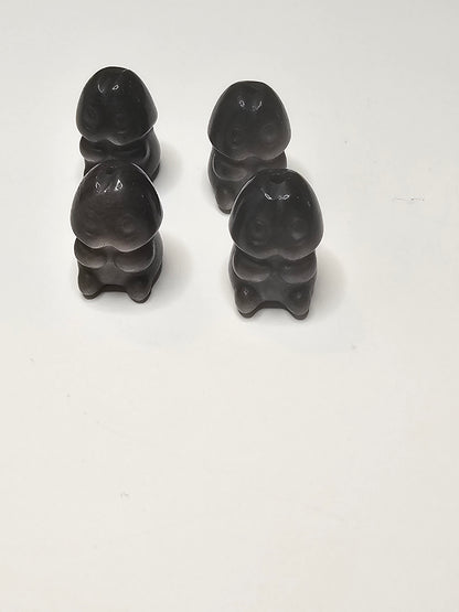 Mr. Peen Obsidian Charm
