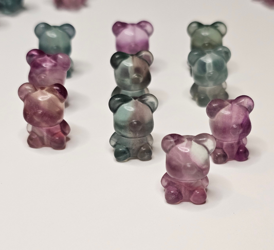Teddy Bear Flourite Charm