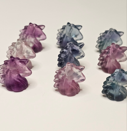 Unicorn Flourite Charm