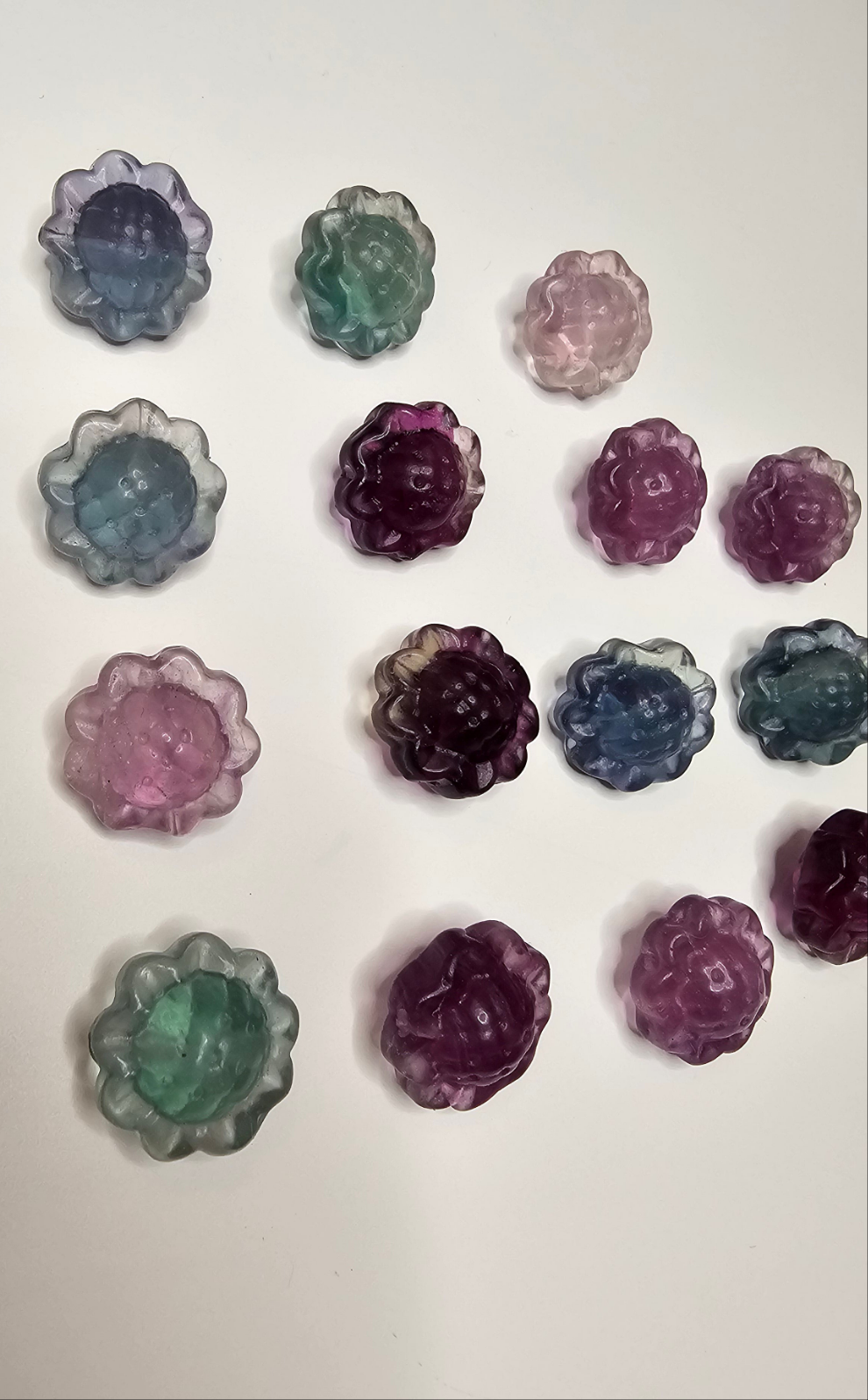 Sunflower Flourite Charm