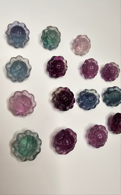 Sunflower Flourite Charm
