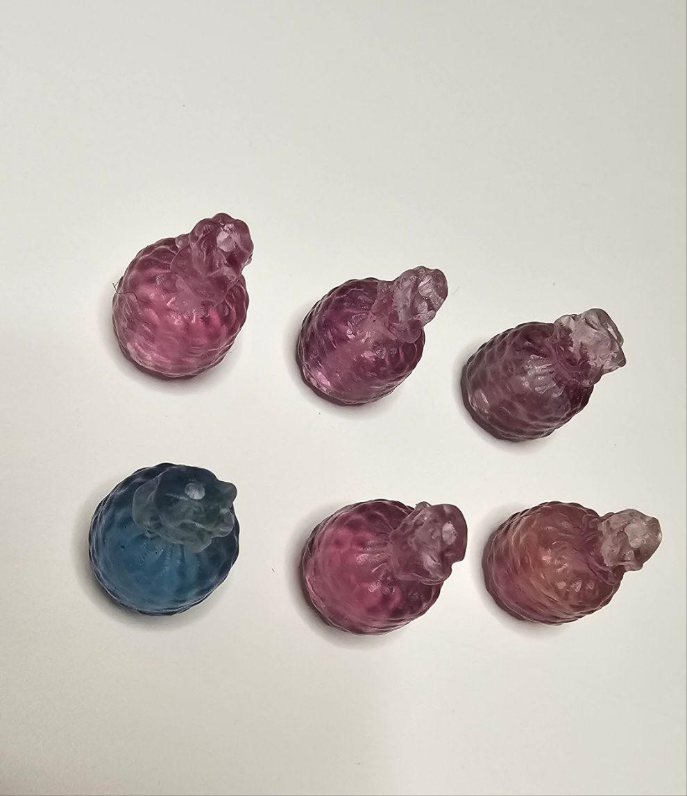 Pineapple Flourite Charm