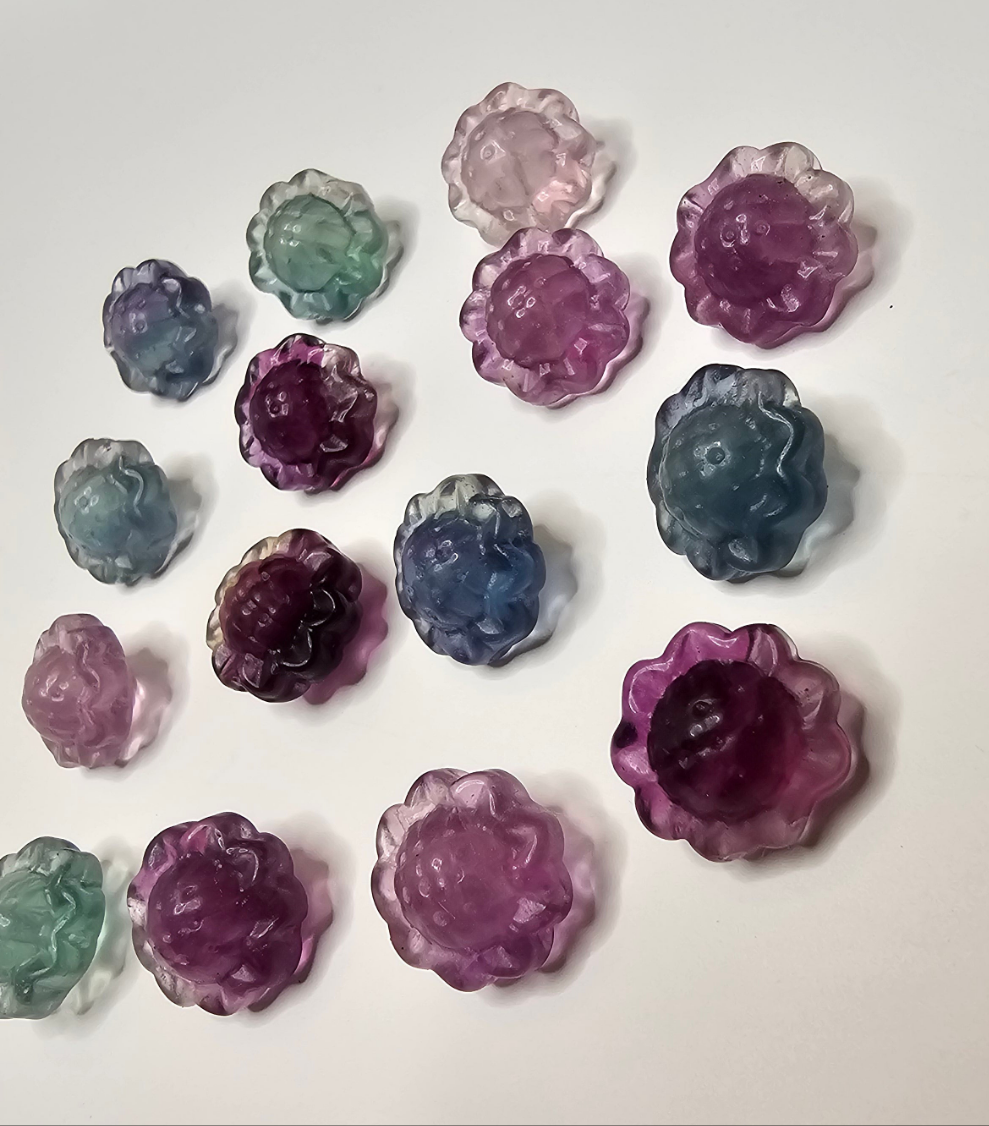 Sunflower Flourite Charm
