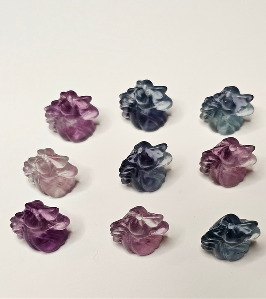 Unicorn Flourite Charm