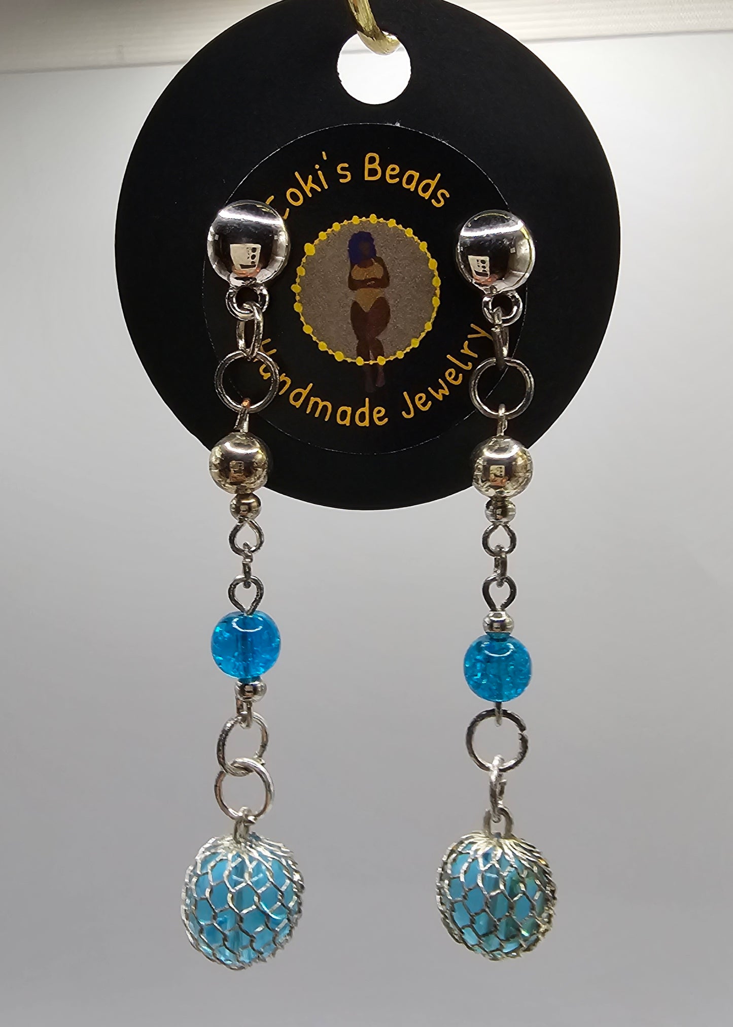 Blue Turquoise earrings